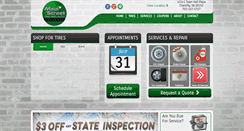 Desktop Screenshot of mainstreettireandauto.com